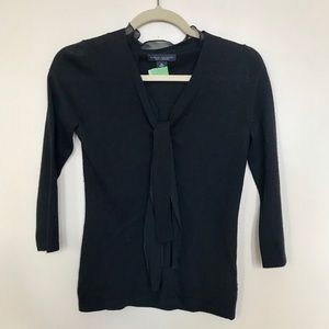 Banana Republic - Silk Cashmere Black Sweater - XS